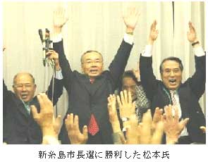 糸島市長選