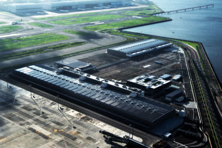 巨大東京国際エアカーゴターミナル