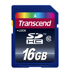 Transcend SDHCカード 16GB Class10