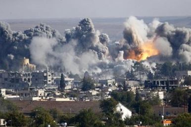 米主導有志連合国によるシリア空爆