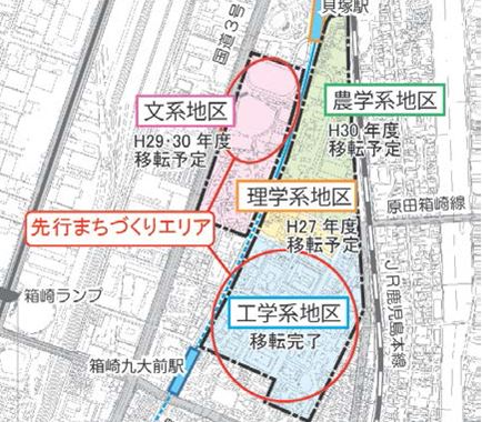 九州大学箱崎キャンパス跡地利用計画発表