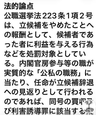 法的論点